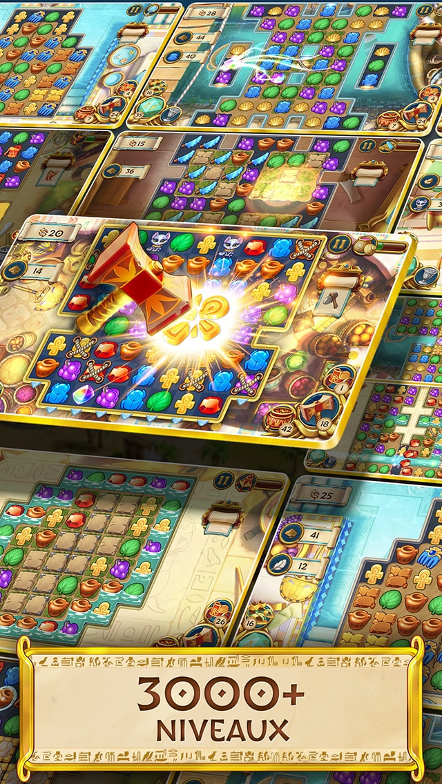 Jewels of Egypt®: Match 3 Gems