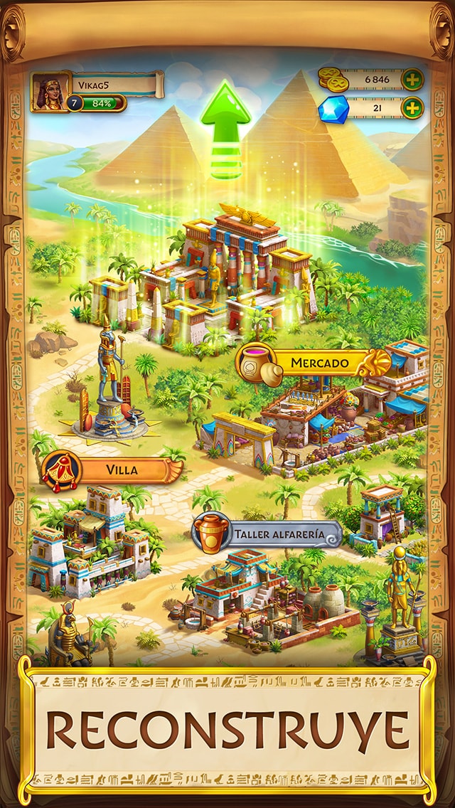 Jewels of Egypt®: ¡combina 3!