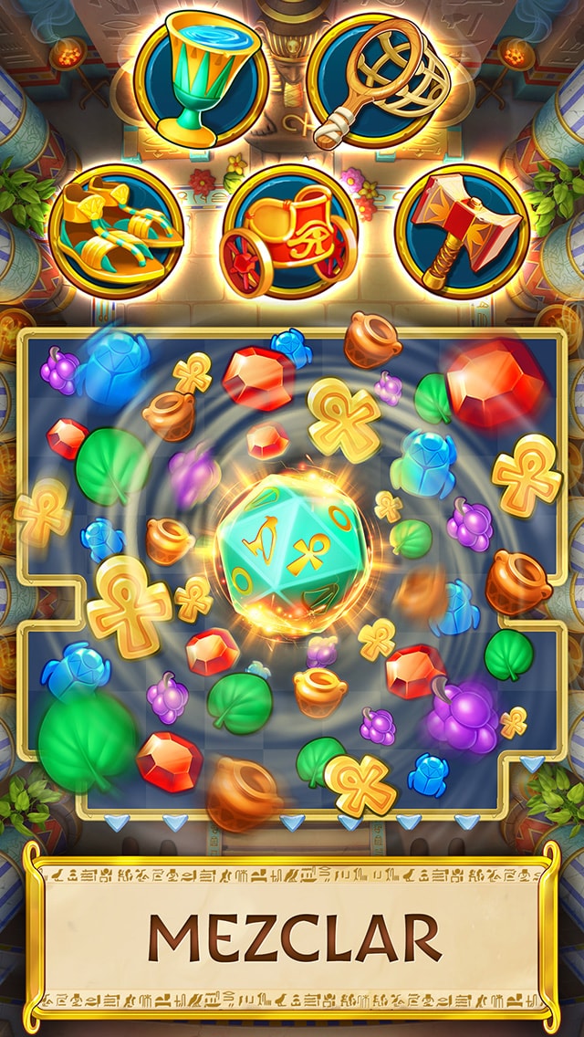 Jewels of Egypt®: ¡combina 3!