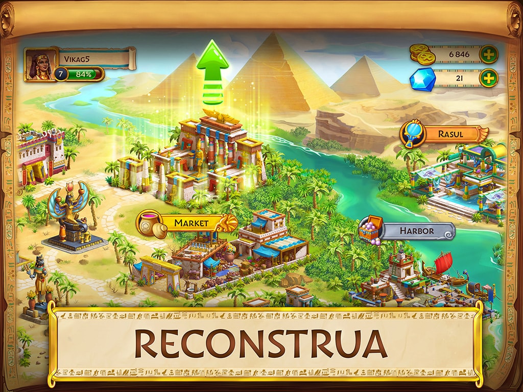Jewels of Egypt®: combinar 3