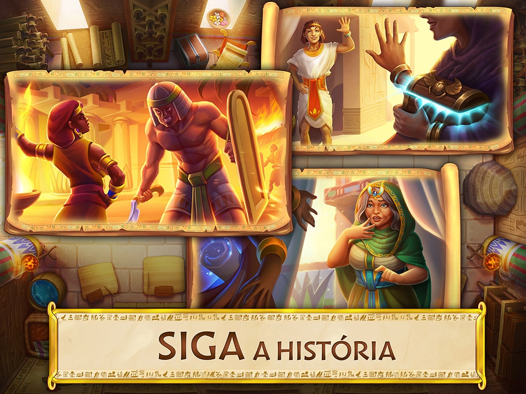 Jewels of Egypt®: combinar 3