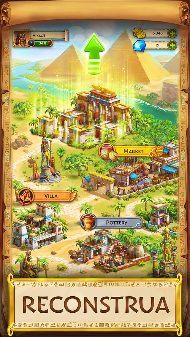 Jewels of Egypt®: combinar 3