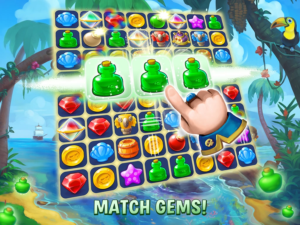 Pirates & Pearls®: Match, build & design