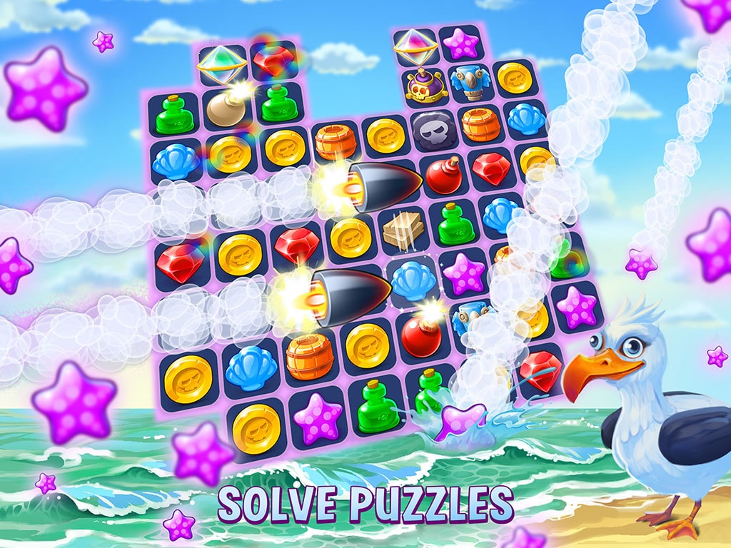 Pirates & Pearls®: Match, build & design