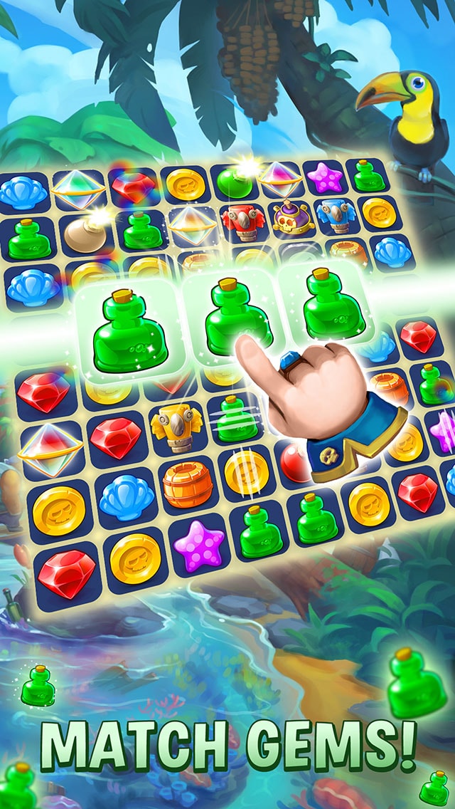 Pirates & Pearls®: Match, build & design
