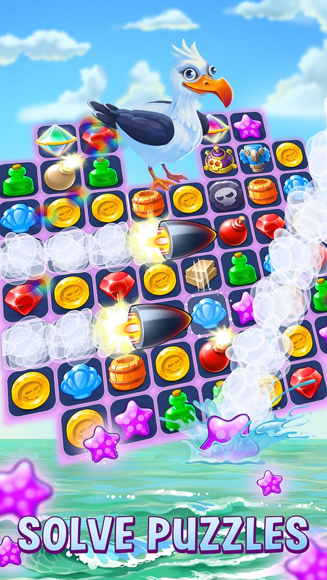 Pirates & Pearls®: Match, build & design