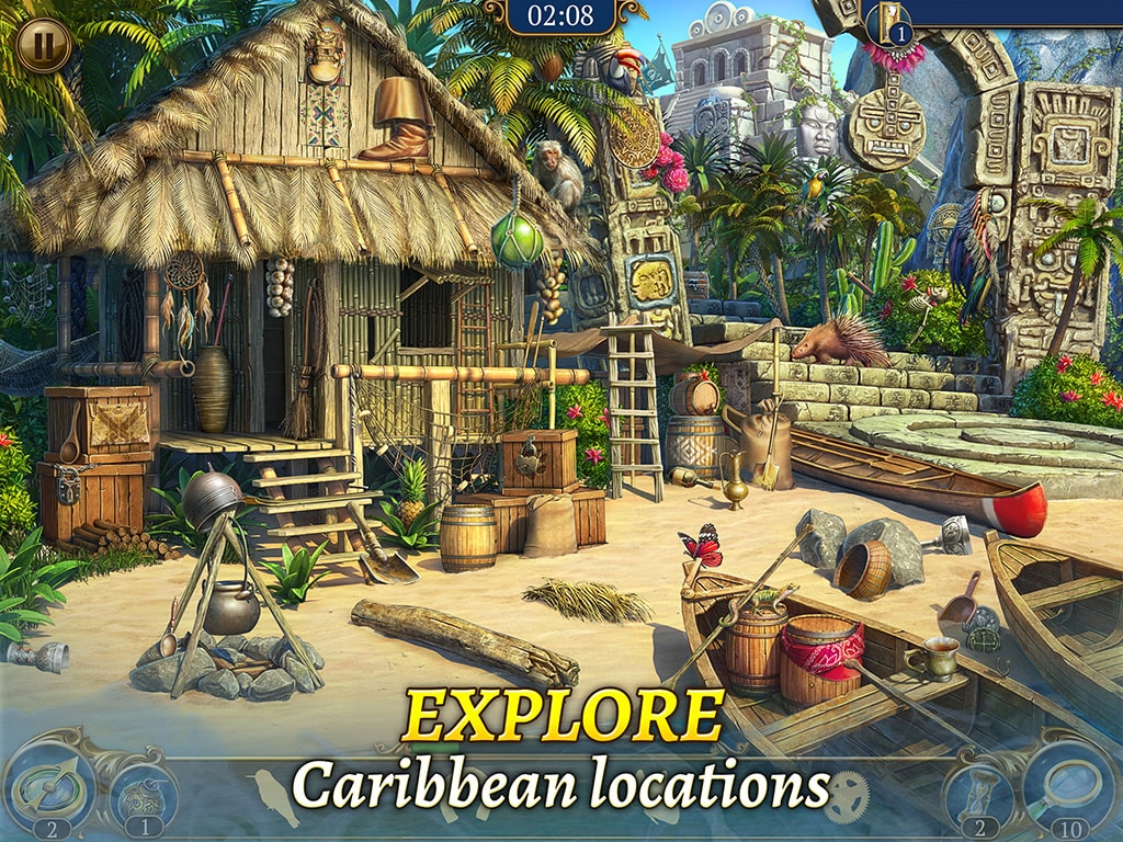 The Hidden Treasures: Find journey notes & objects