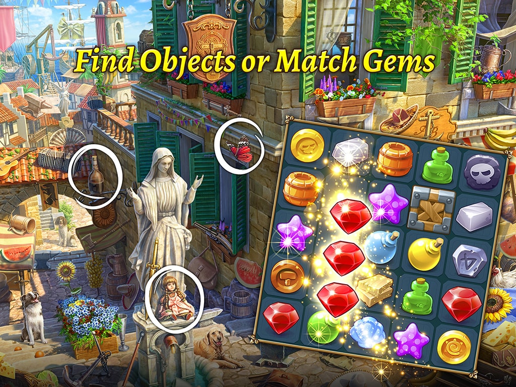 The Hidden Treasures: Find journey notes & objects