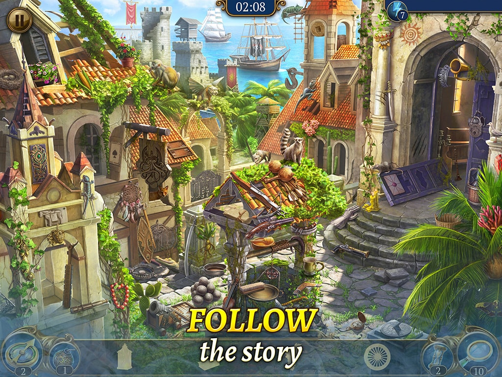 The Hidden Treasures: Find journey notes & objects