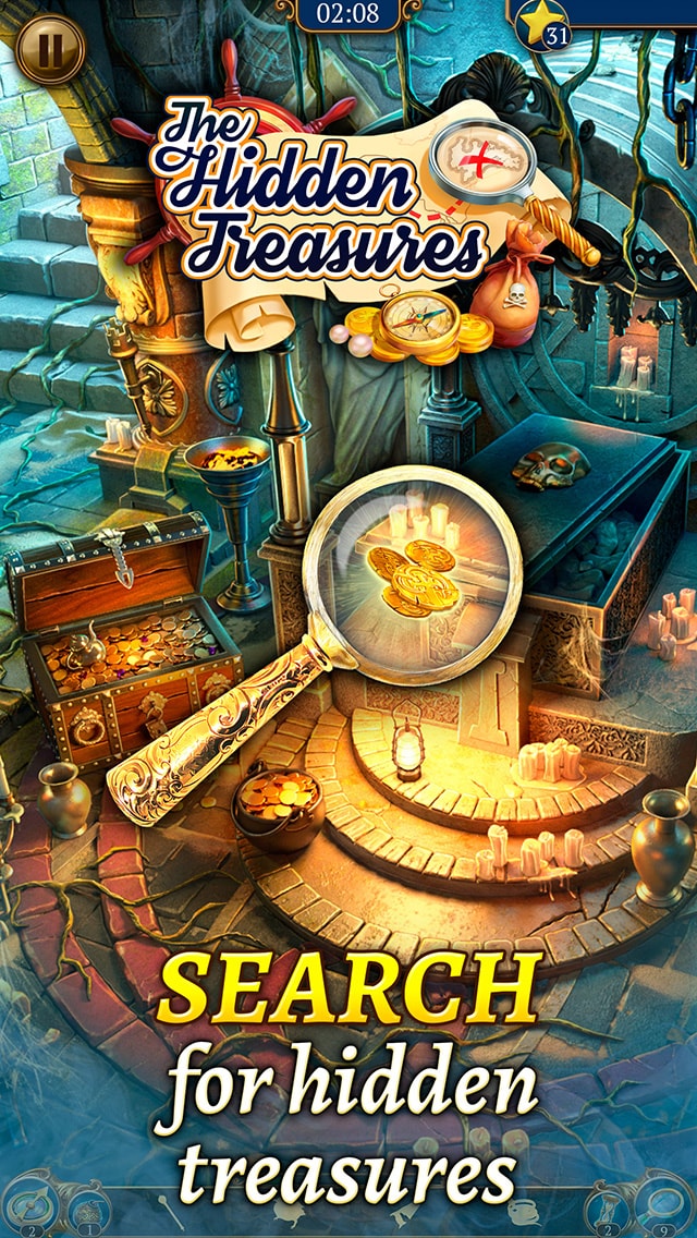 The Hidden Treasures: Find journey notes & objects