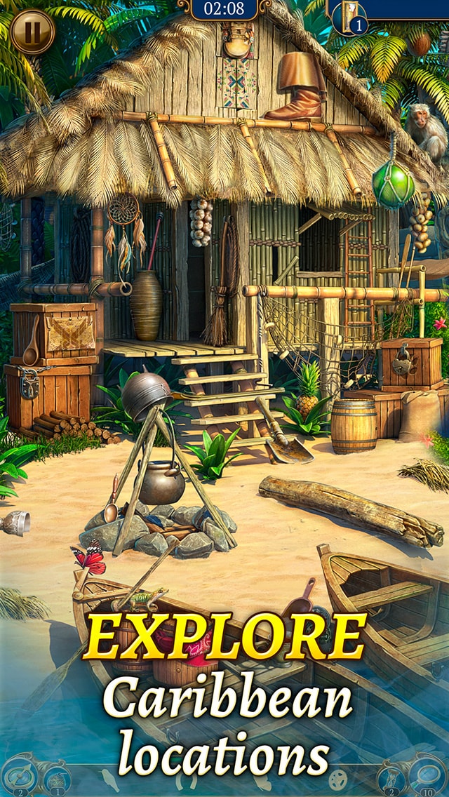The Hidden Treasures: Find journey notes & objects