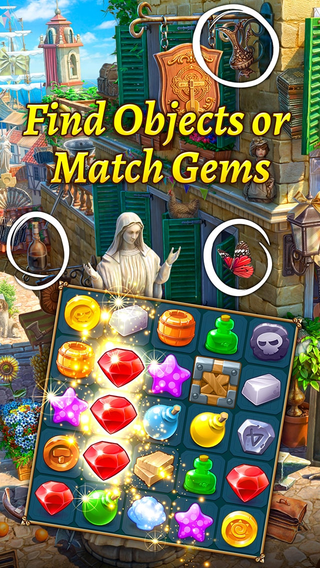 The Hidden Treasures: Find journey notes & objects