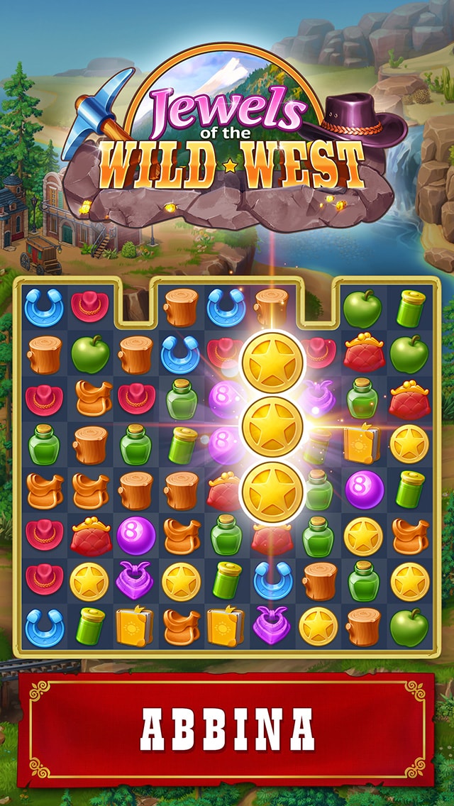 Jewels of the Wild West®: Abbina le gemme e restaura