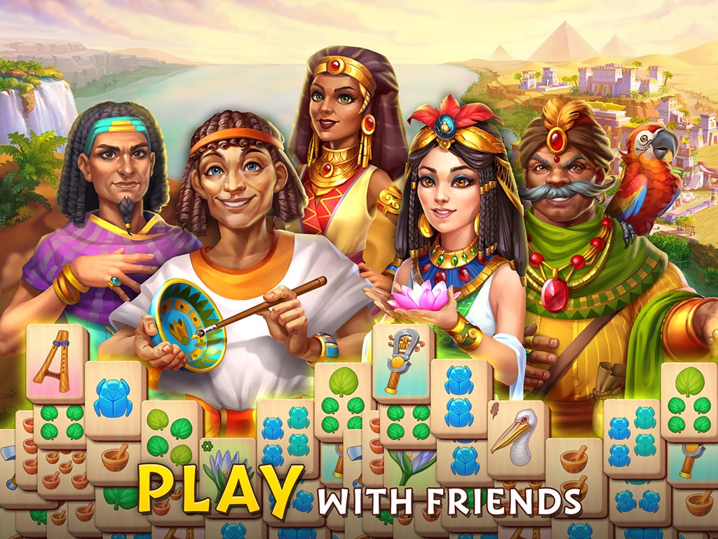 Pyramid of Mahjong: Master tile matching puzzle