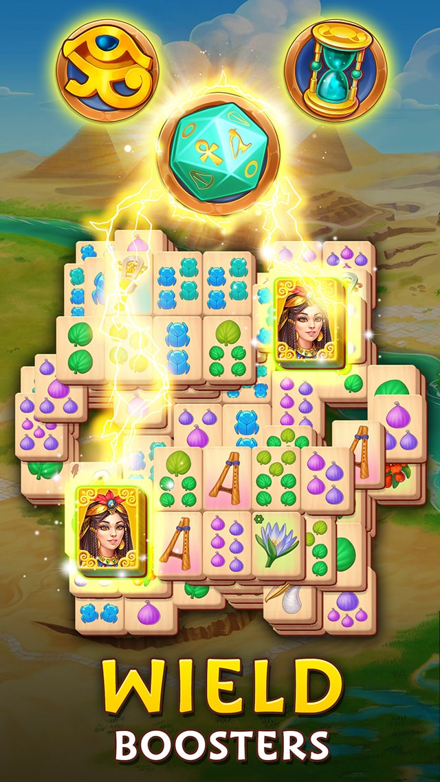 Pyramid of Mahjong: Master tile matching puzzle