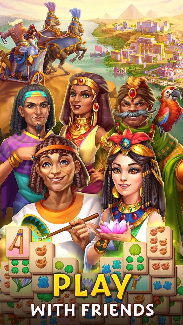 Pyramid of Mahjong: Master tile matching puzzle