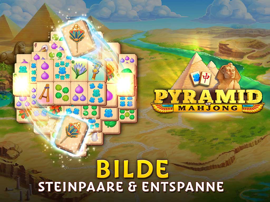 Pyramid of Mahjong: Klassic rätsel spiel - majong