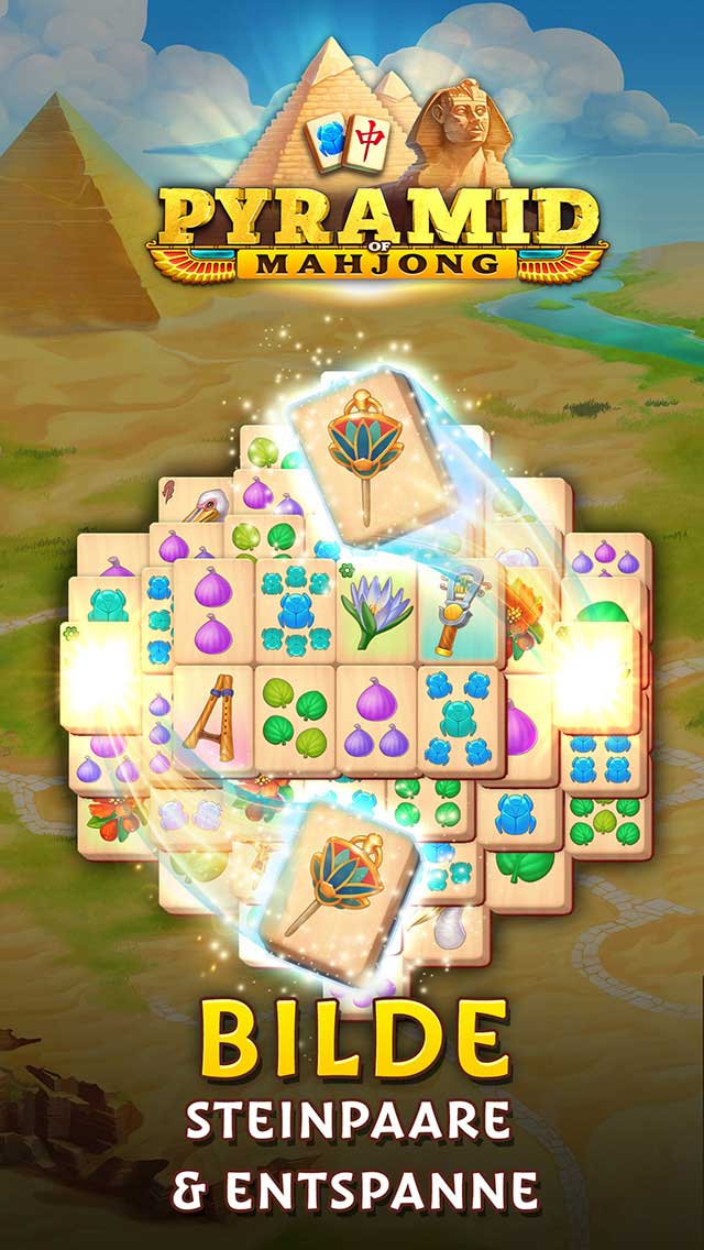 Pyramid of Mahjong: Klassic rätsel spiel - majong