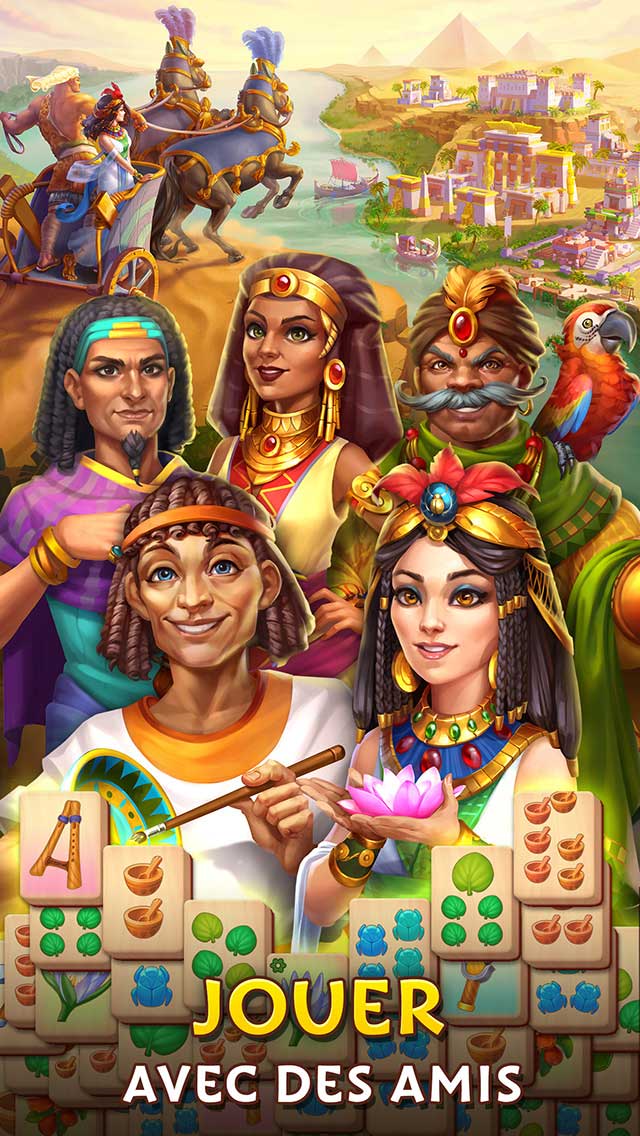 Pyramid of Mahjong: Jeu de paires d'association