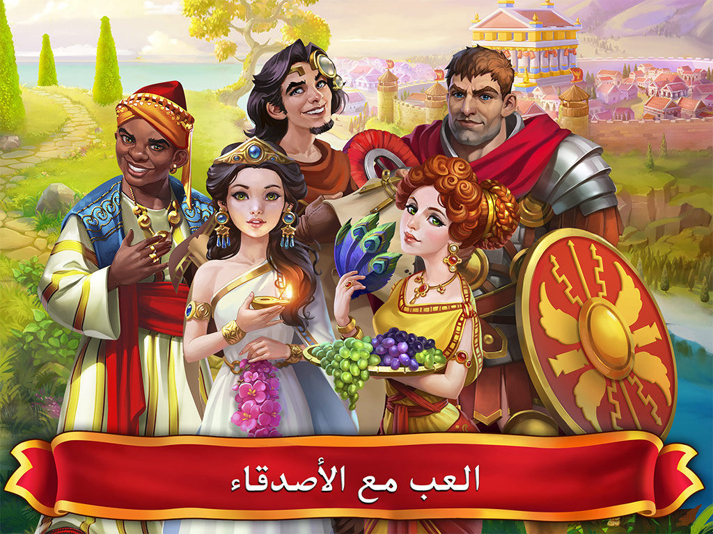 ®Jewels of Rome: طابق الجواهر لاستعادة المدينة