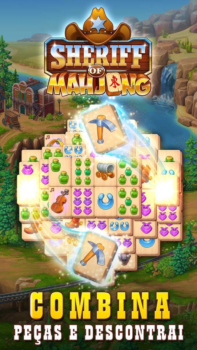 Sheriff of Mahjong®: Tile Match