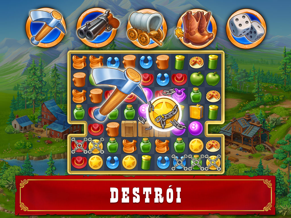 Jewels of the Wild West®: Gems puzzles & Diamond quests