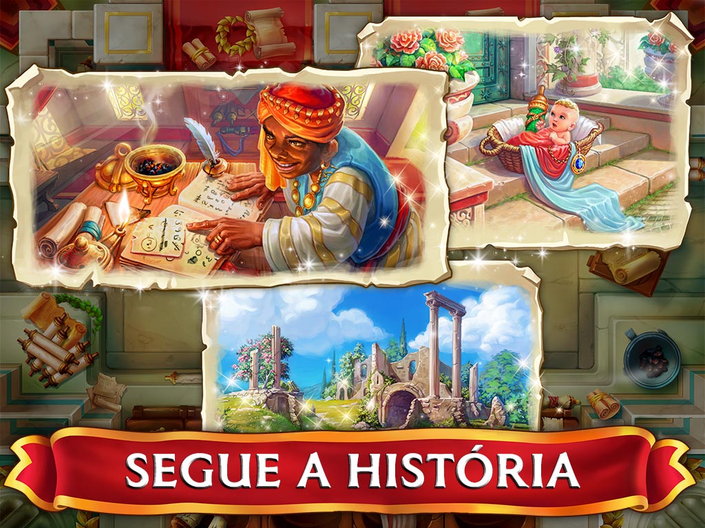 Emperor of Mahjong®: Una peças e restaure a cidade