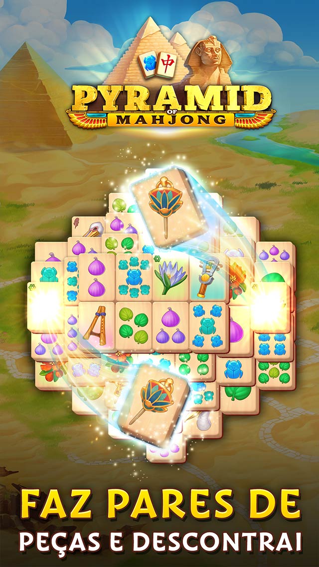 Pyramid of Mahjong: Master tile matching puzzle