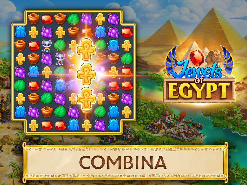 Jewels of Egypt®: Matching Gems
