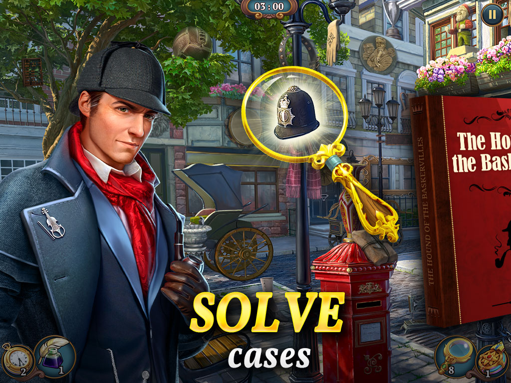 Sherlock・Hidden Object・Match 3