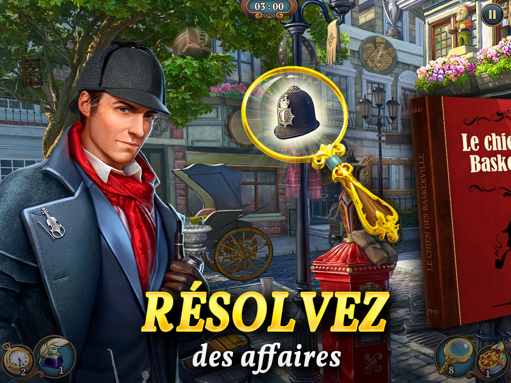 Sherlock・Objets Cachés・Mystère