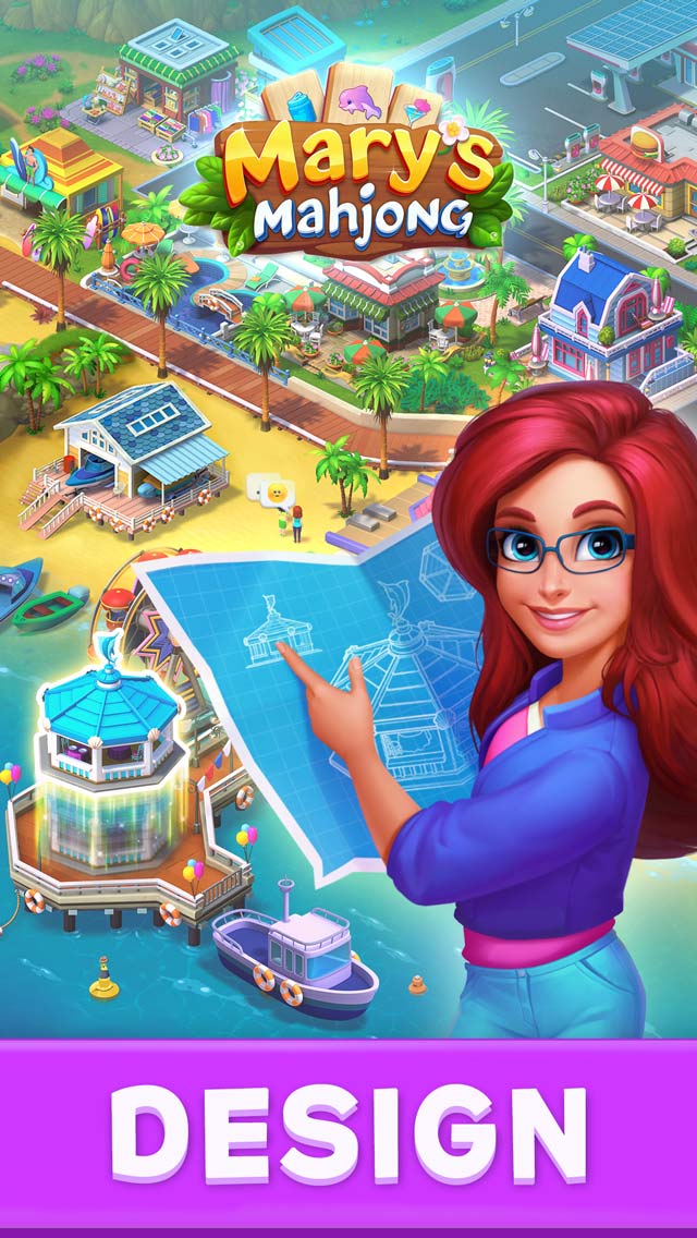 Mary’s Mahjong: City Building