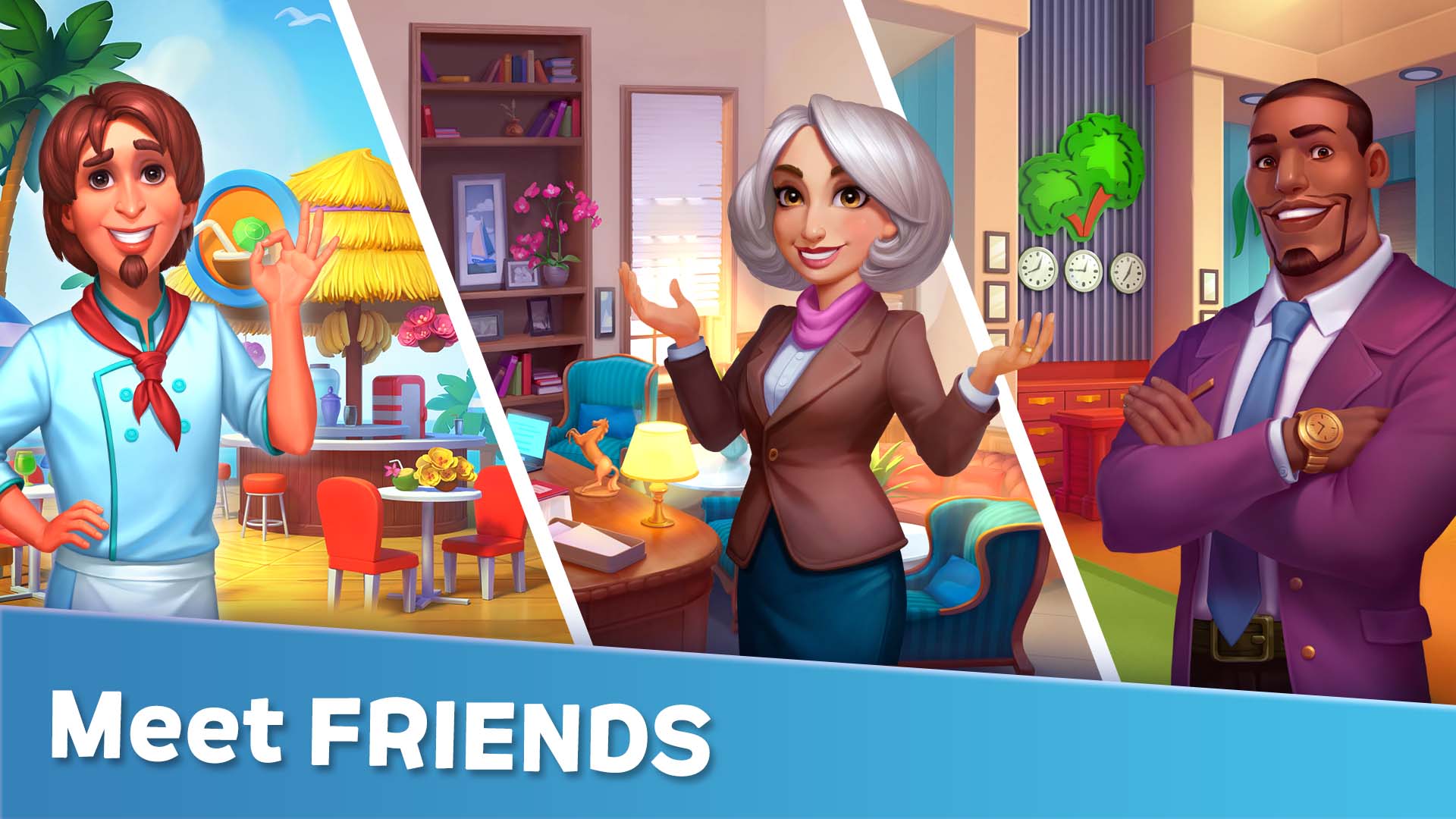 Bayside Merge: Renovation game