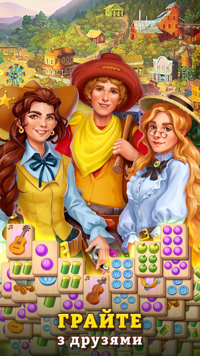 Sheriff of Mahjong®: Tile Match
