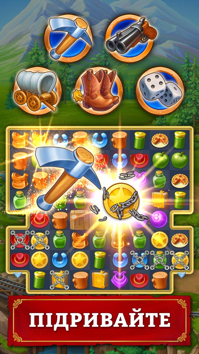 Jewels of the Wild West®: Gems puzzles & Diamond quests