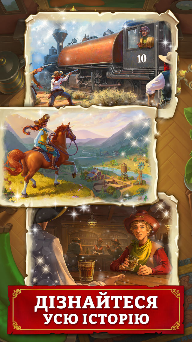 Jewels of the Wild West®: Gems puzzles & Diamond quests
