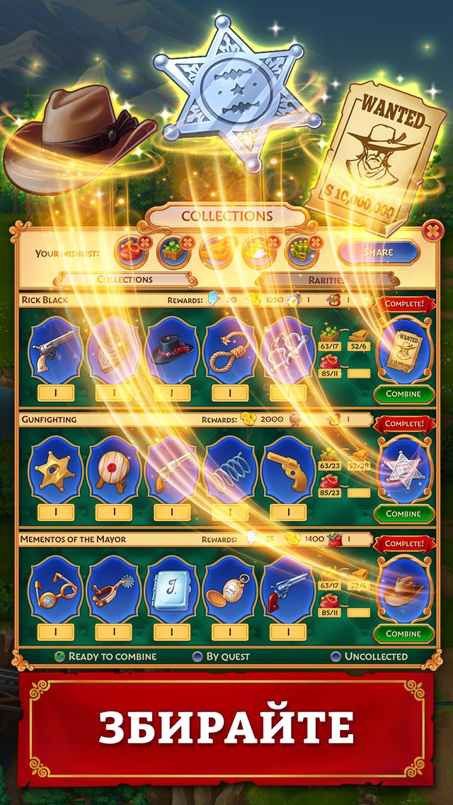 Jewels of the Wild West®: Gems puzzles & Diamond quests
