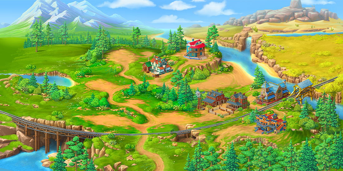 Jewels of the Wild West®: Gems puzzles & Diamond quests