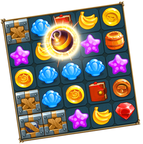 The Hidden Treasures: لعبة عثور على عنصر مخبأ ومطابقة